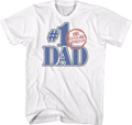 #1 Dad Kid Tested And Approved Father's Day T-Shirt product image 1