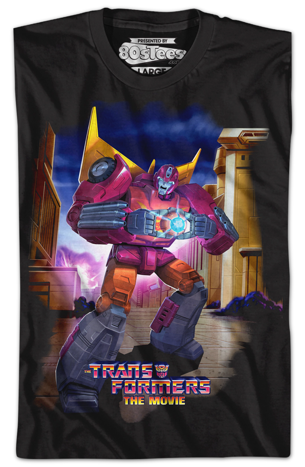1986 Rodimus Prime Transformers T-Shirt product image 2