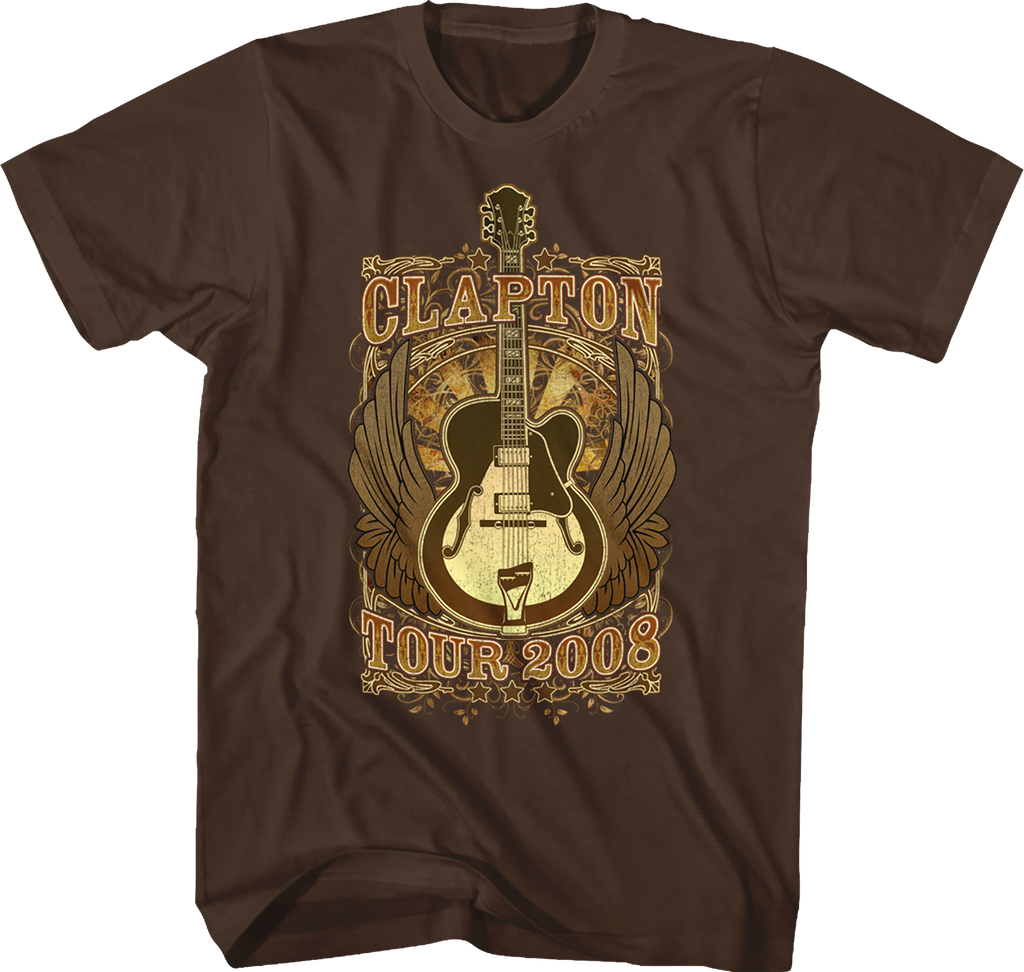 2008 Tour Eric Clapton T-Shirt product image 1