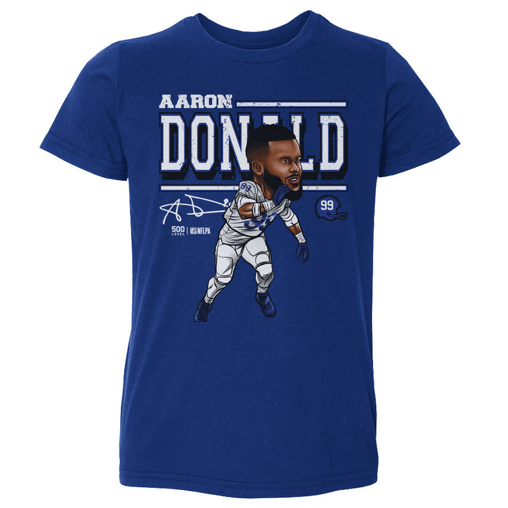 Aaron Donald Los Angeles R Cartoon WHT product image 2