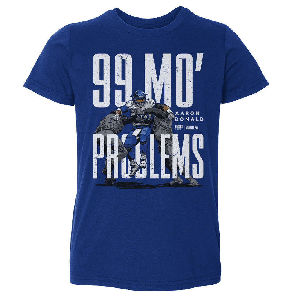 Aaron Donald Los Angeles R 99 Mo Problems WHT product image 1