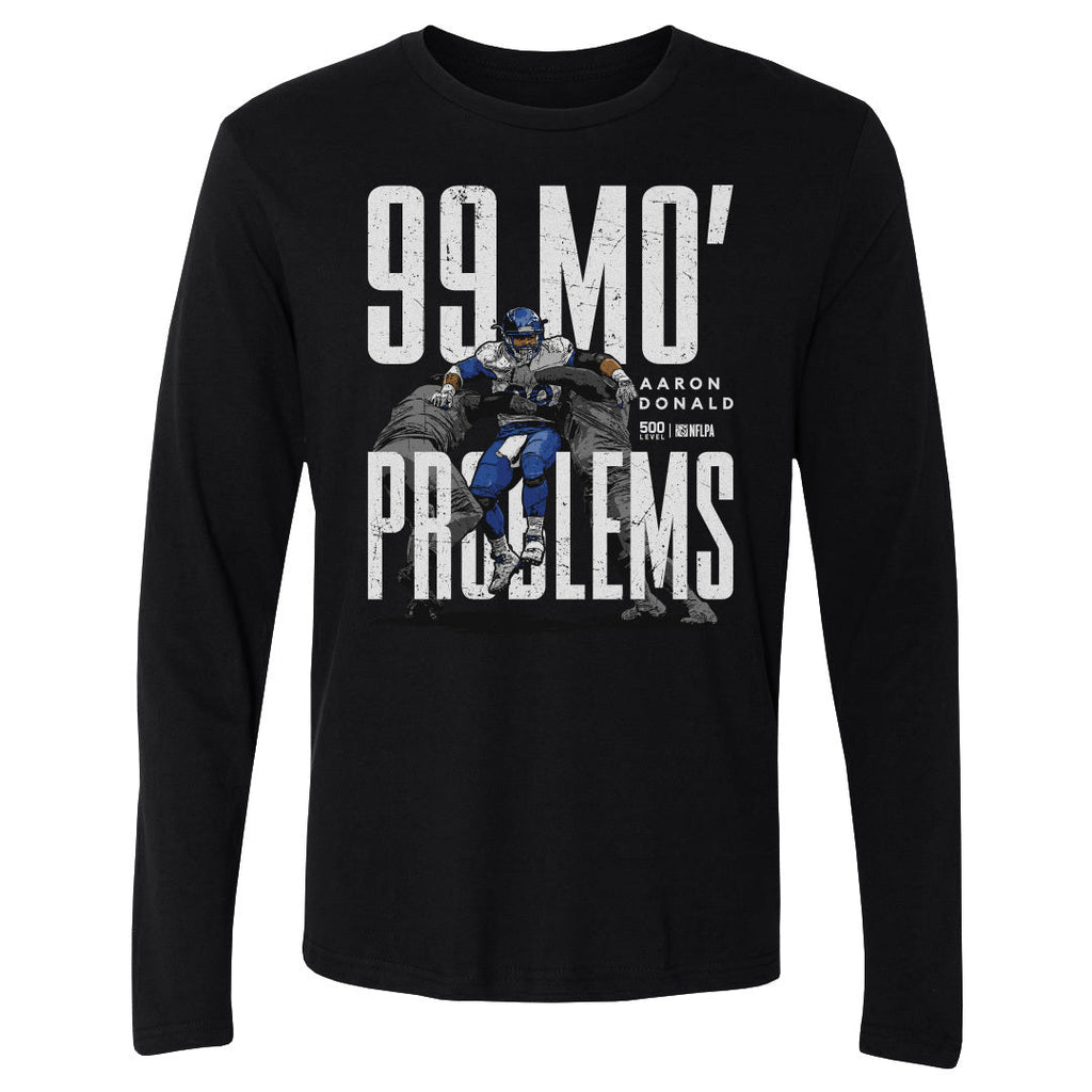 Aaron Donald Los Angeles R 99 Mo Problems WHT product image 1