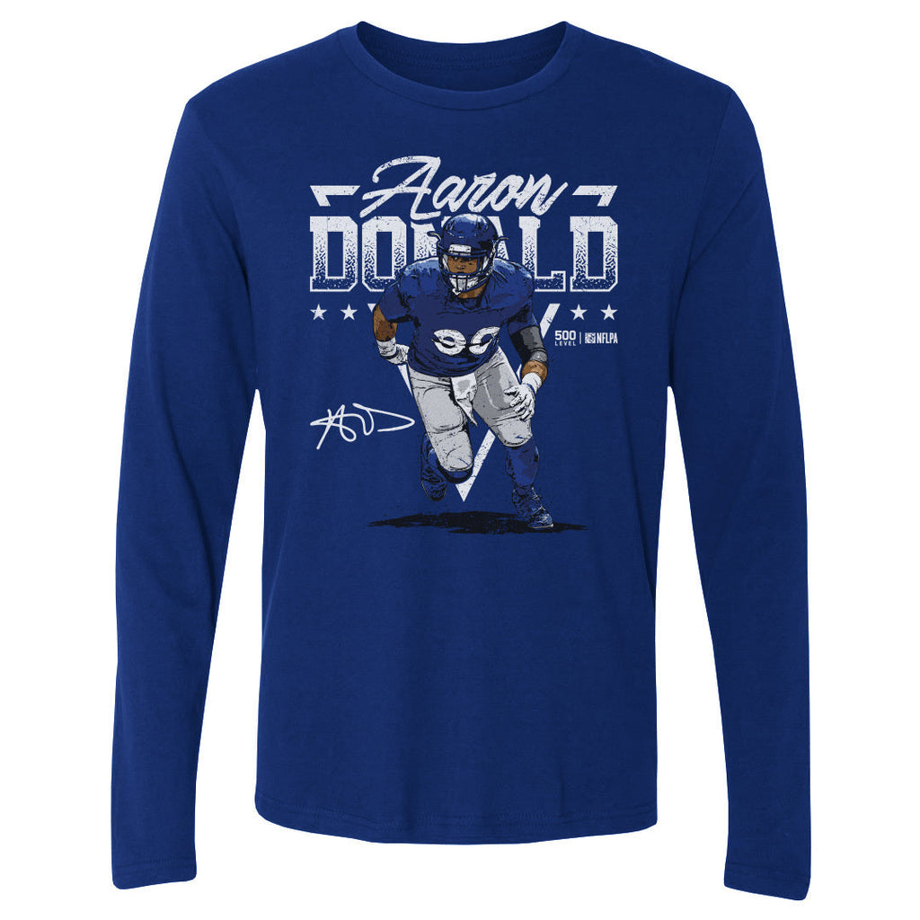 Aaron Donald Los Angeles R Triangle Name WHT product image 2