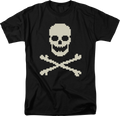 8-Bit Skull And Crossbones T-Shirt product image 1