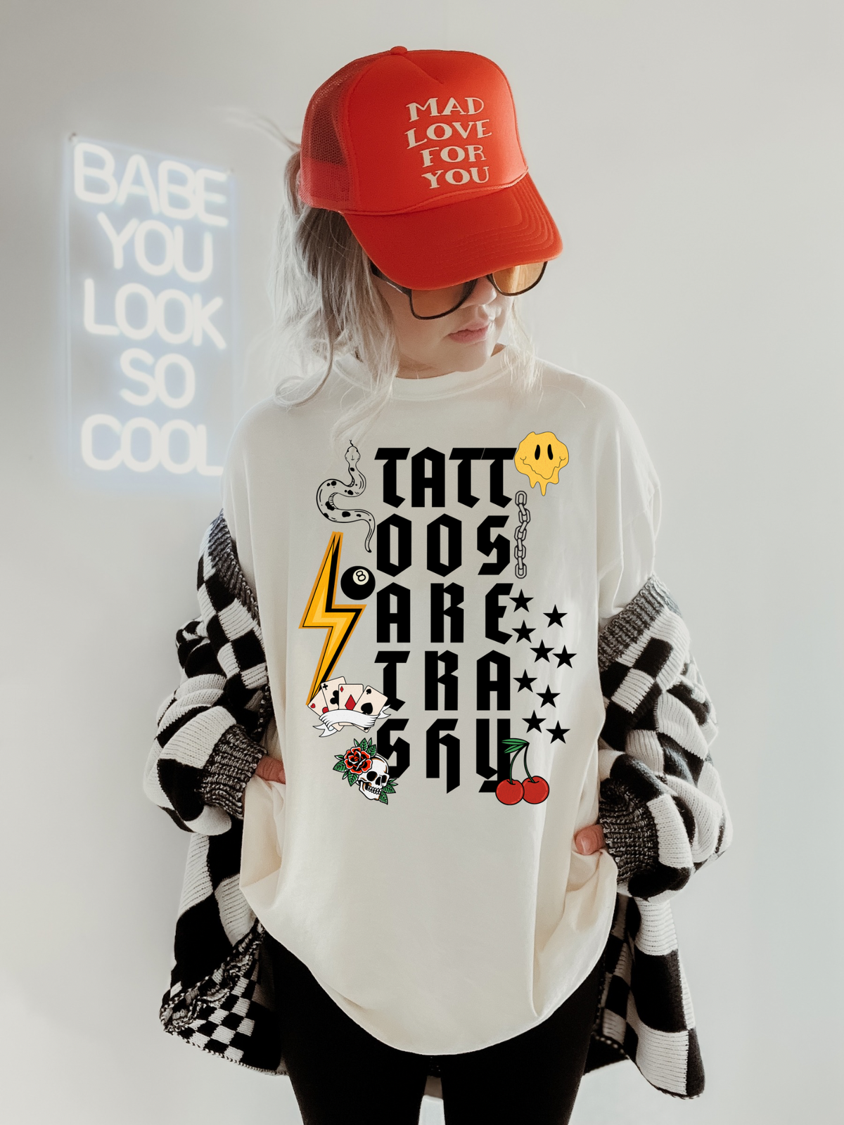 Tattoos are Trashy Tee product image 1