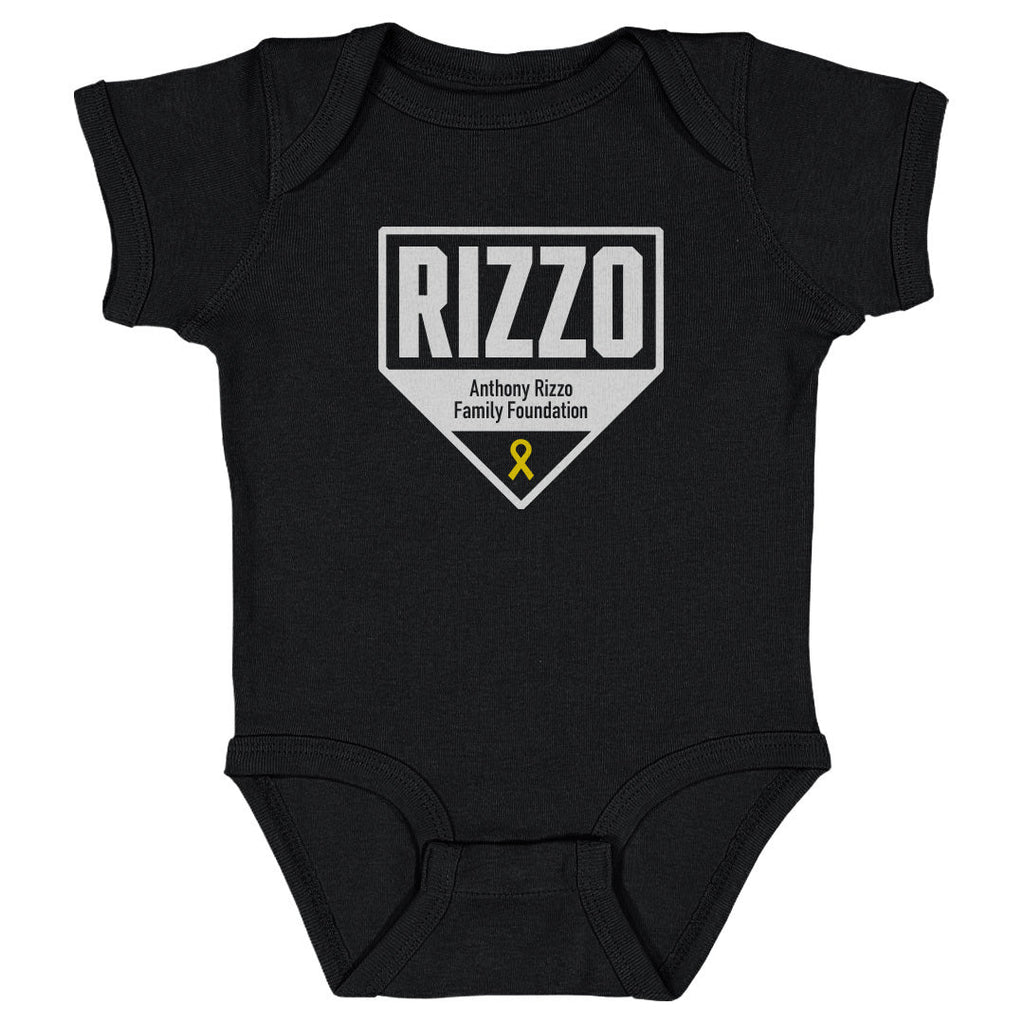 Anthony Rizzo Family Foundation Logo Reverse Chest WHT
