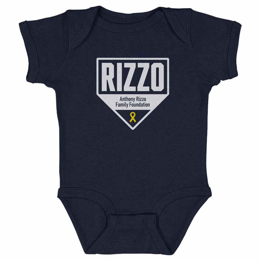 Anthony Rizzo Family Foundation Logo Reverse Chest WHT