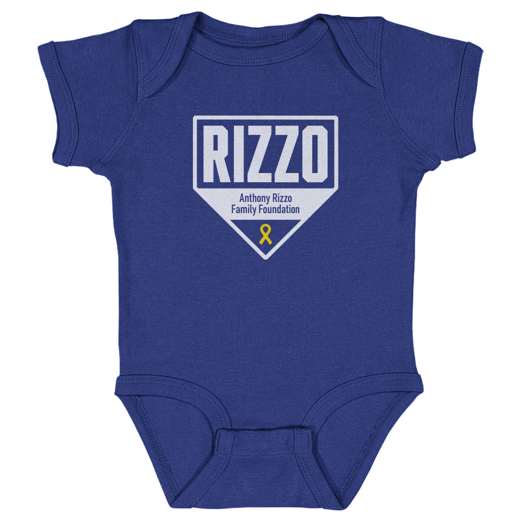 Anthony Rizzo Family Foundation Logo Reverse Chest WHT