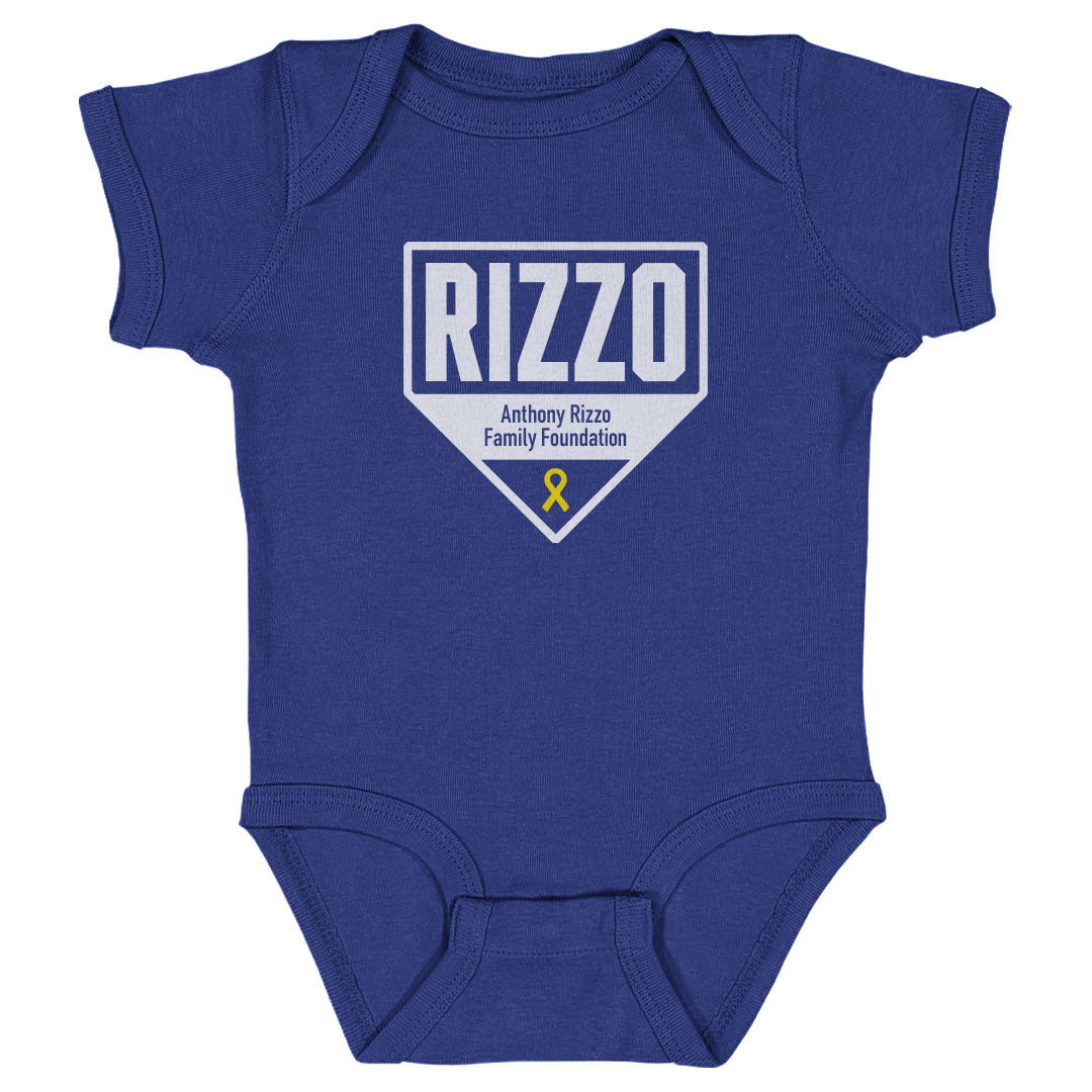 Anthony Rizzo Family Foundation Logo Reverse Chest WHT