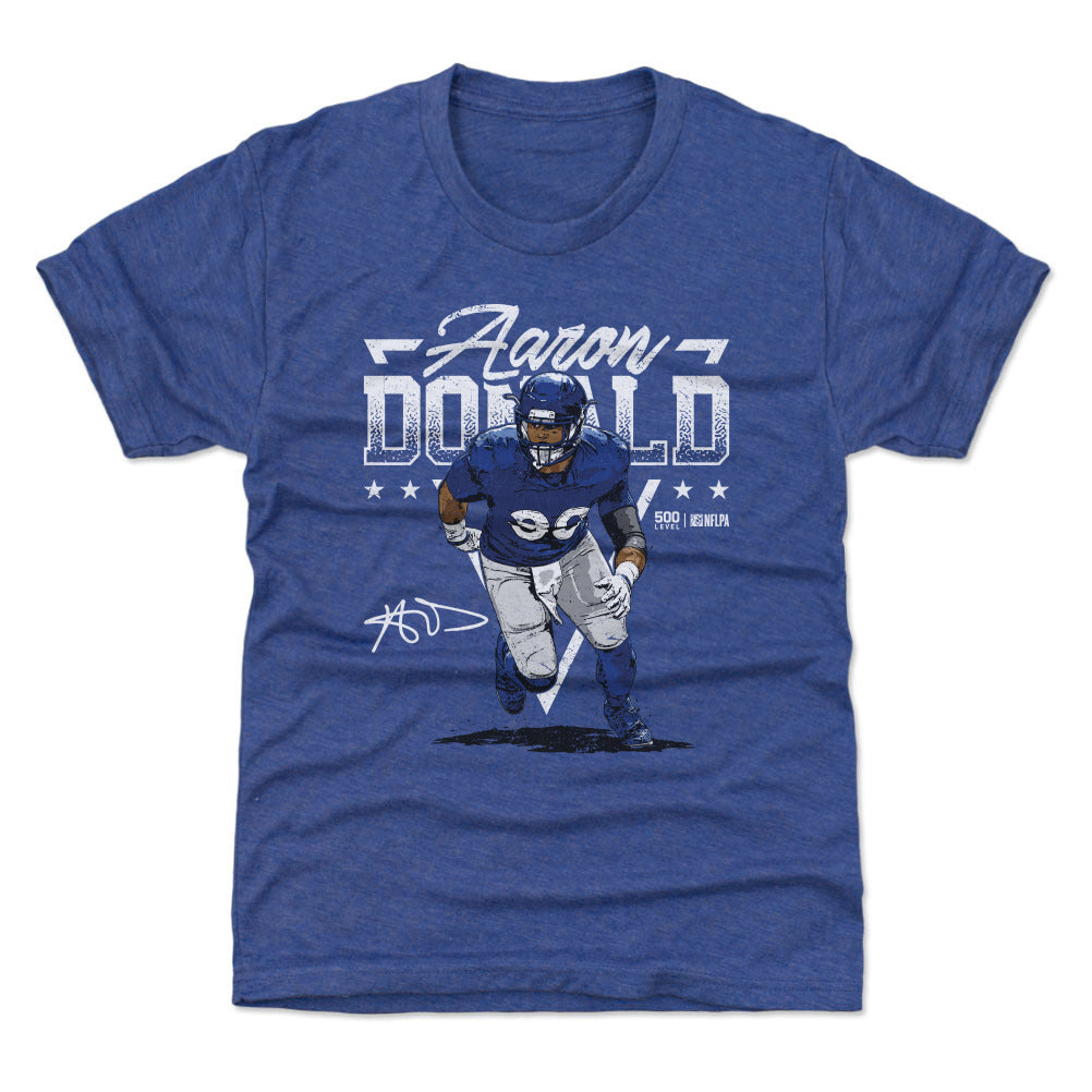 Aaron Donald Los Angeles R Triangle Name WHT product image 2
