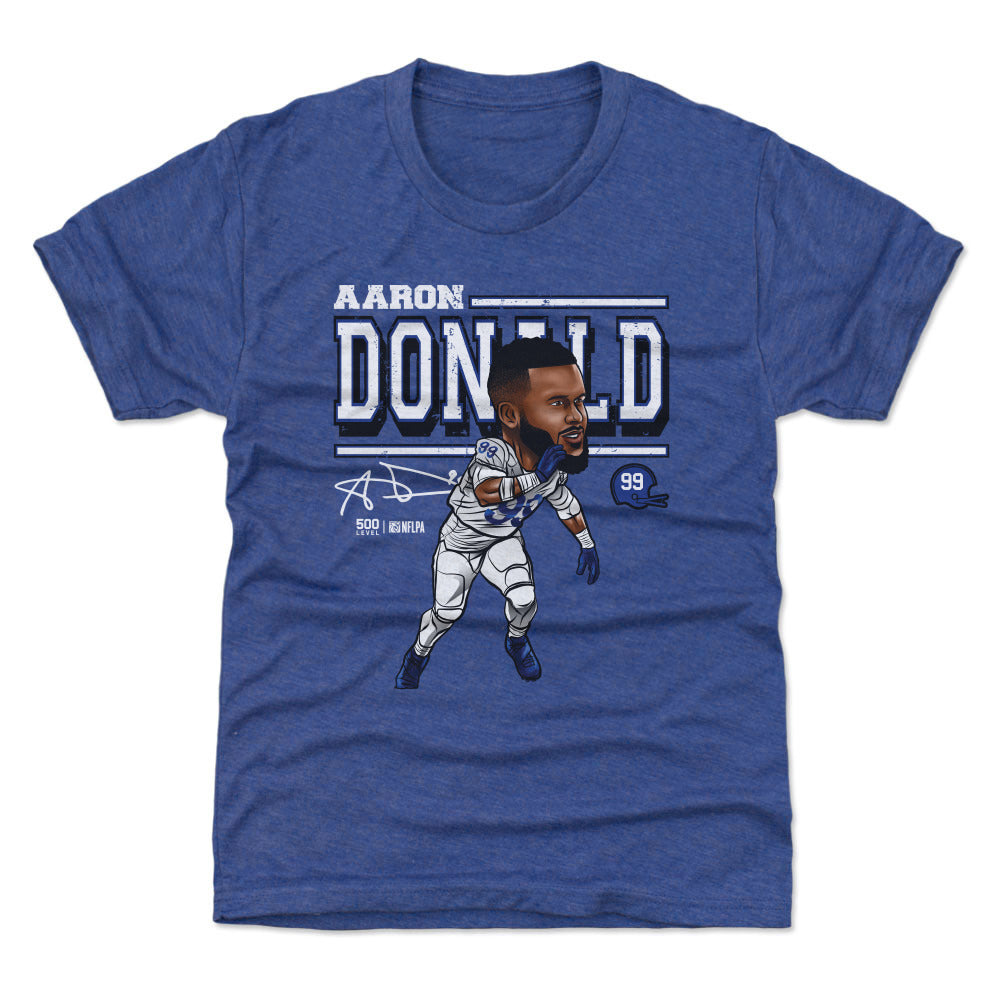 Aaron Donald Los Angeles R Cartoon WHT product image 1