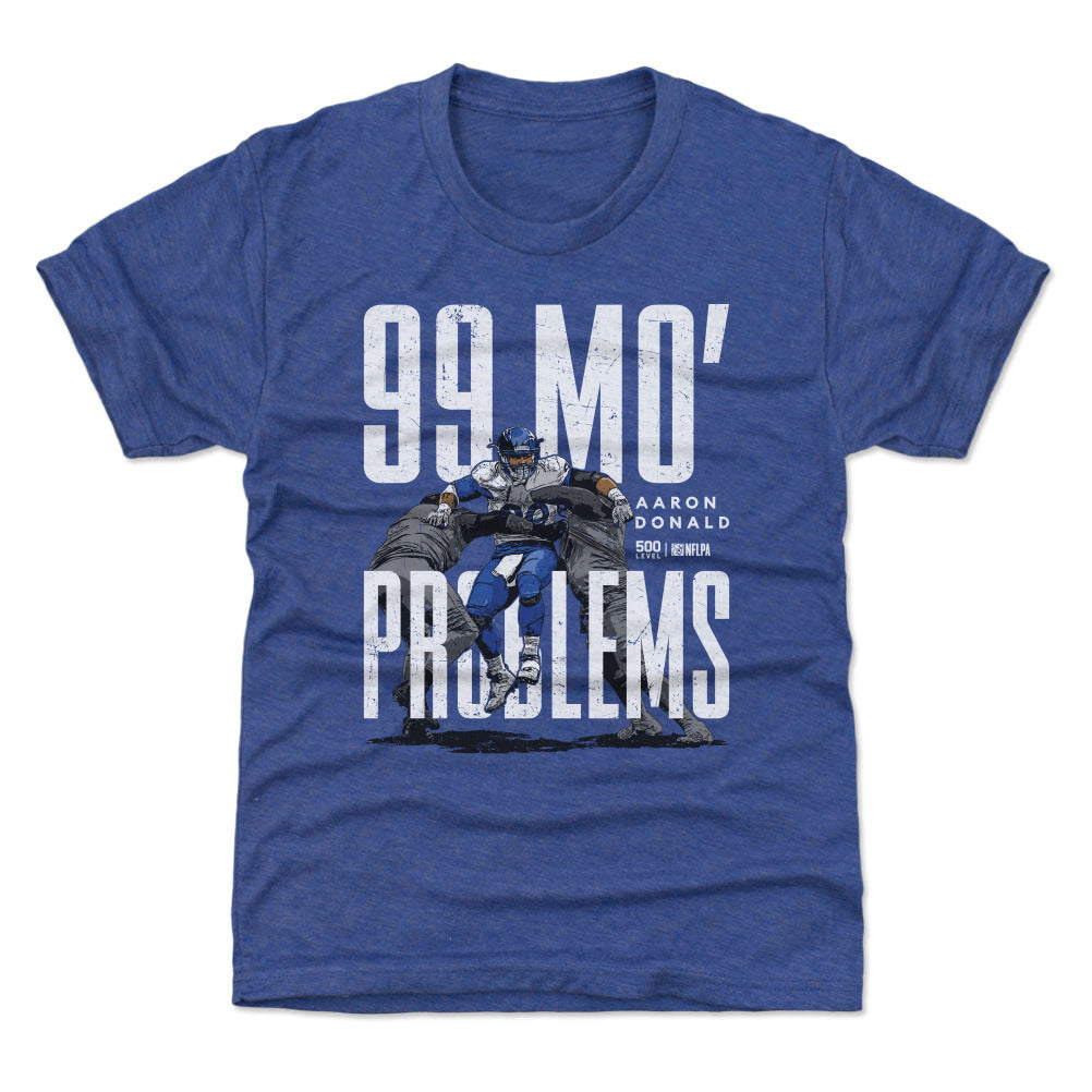 Aaron Donald Los Angeles R 99 Mo Problems WHT product image 2