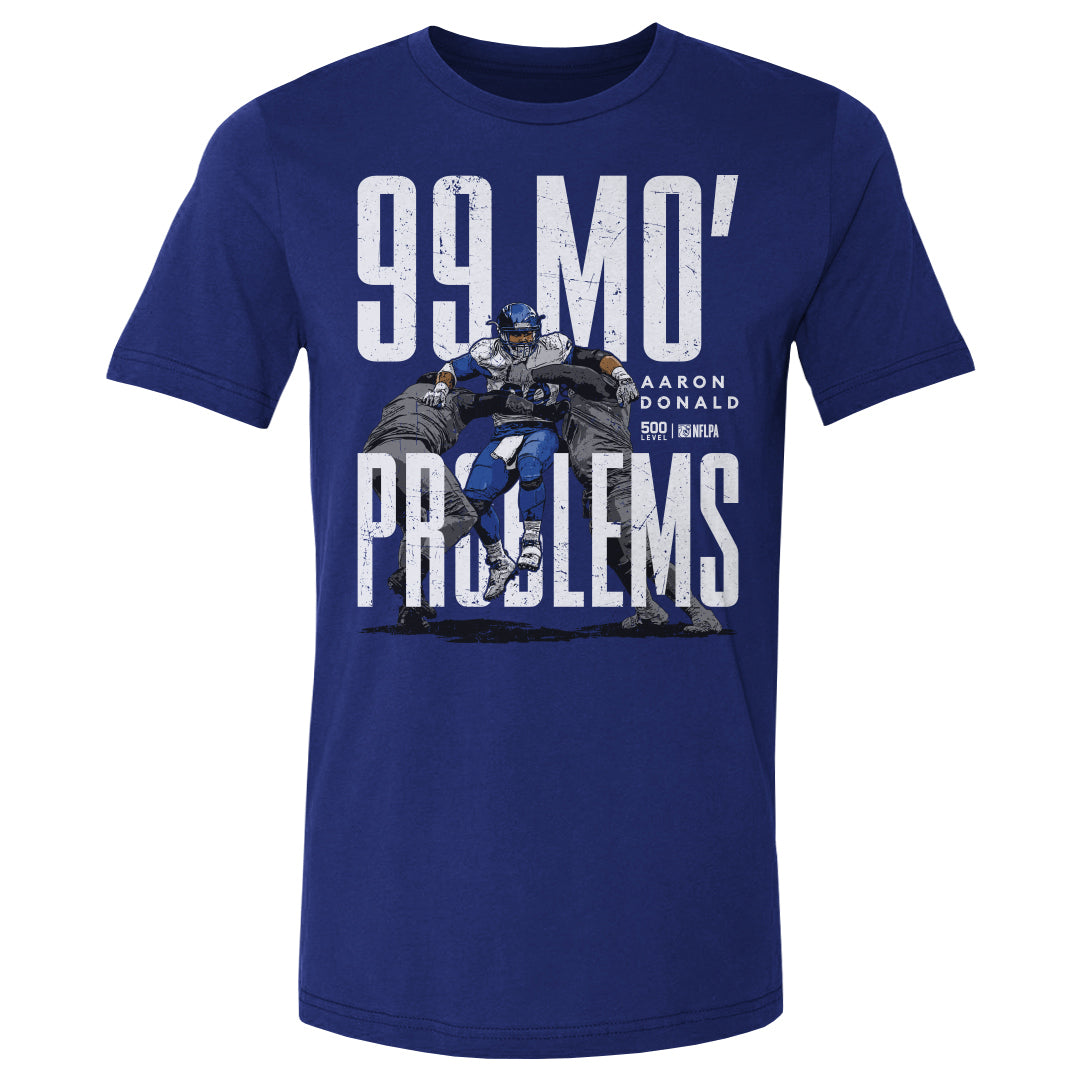 Aaron Donald Los Angeles R 99 Mo Problems WHT product image 1