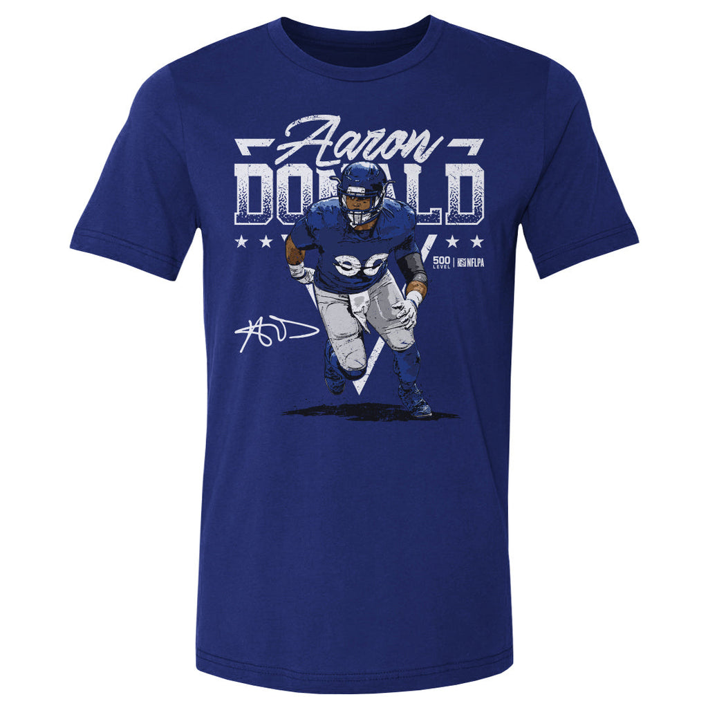 Aaron Donald Los Angeles R Triangle Name WHT product image 1