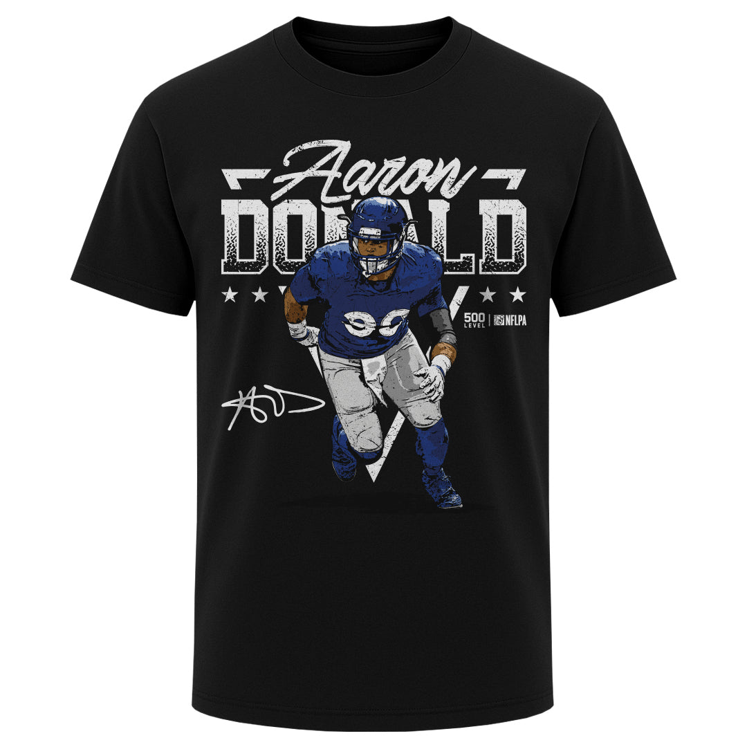 Aaron Donald Los Angeles R Triangle Name WHT product image 1