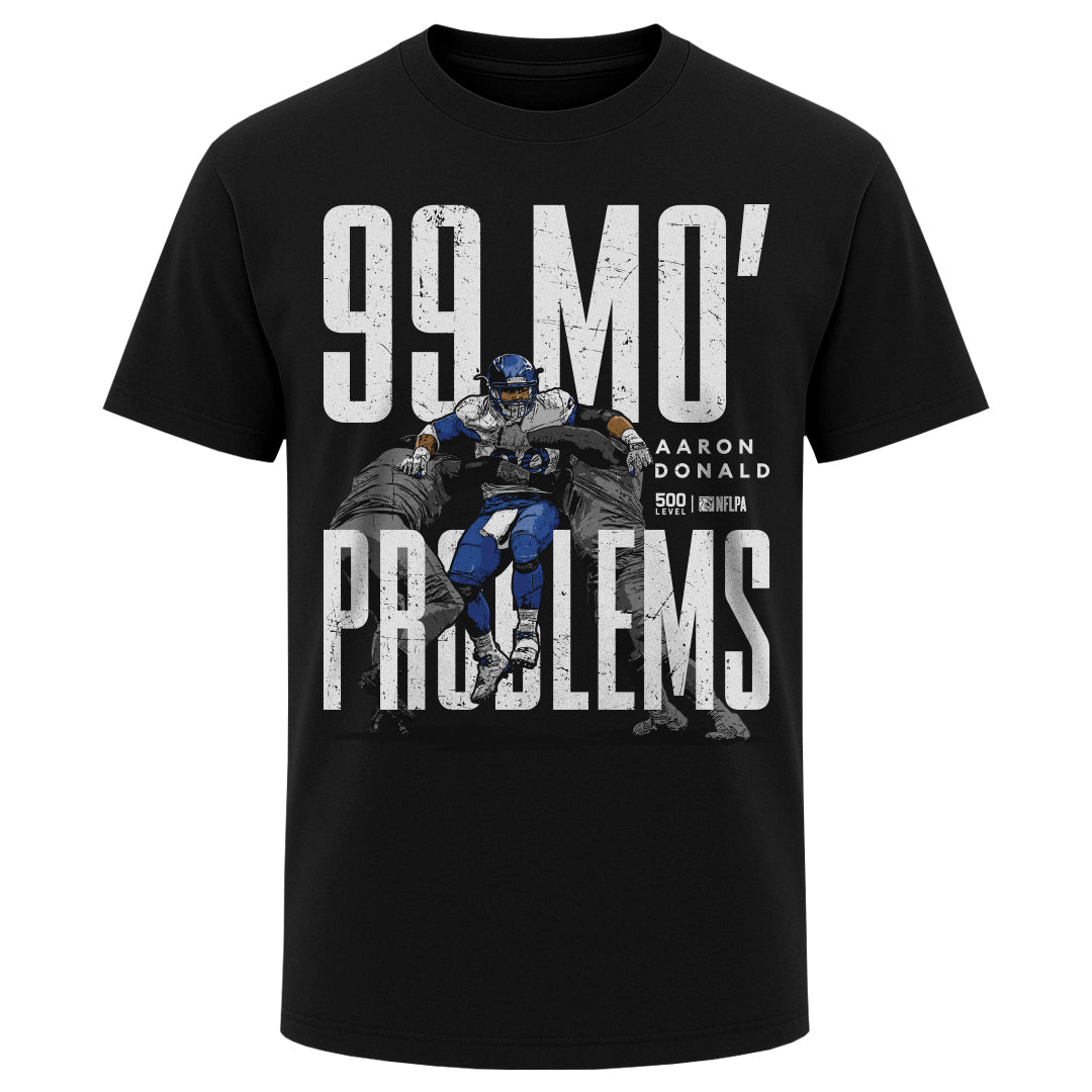 Aaron Donald Los Angeles R 99 Mo Problems WHT product image 1