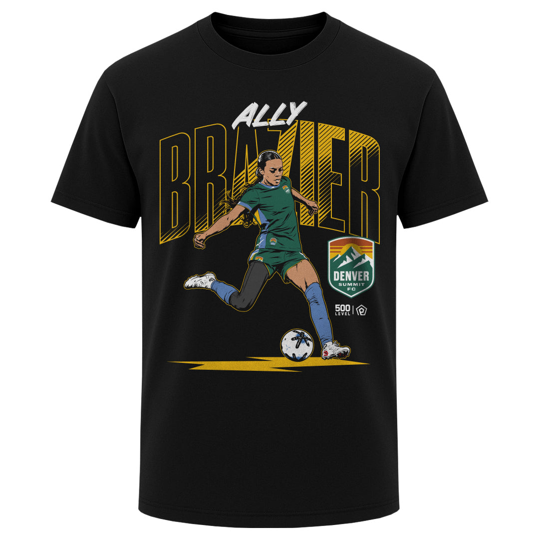 Ally Brazier Denver Summit Player Name WHT product image 1