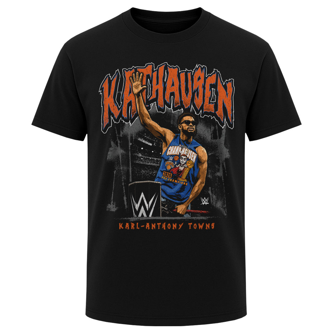 Karl-Anthony Towns WWE KATHausen WHT product image 1