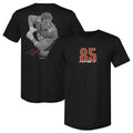 Cole Kmet Chicago Mono Grunge F&B WHT product image 1
