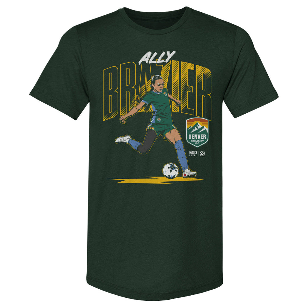 Ally Brazier Denver Summit Player Name WHT product image 1