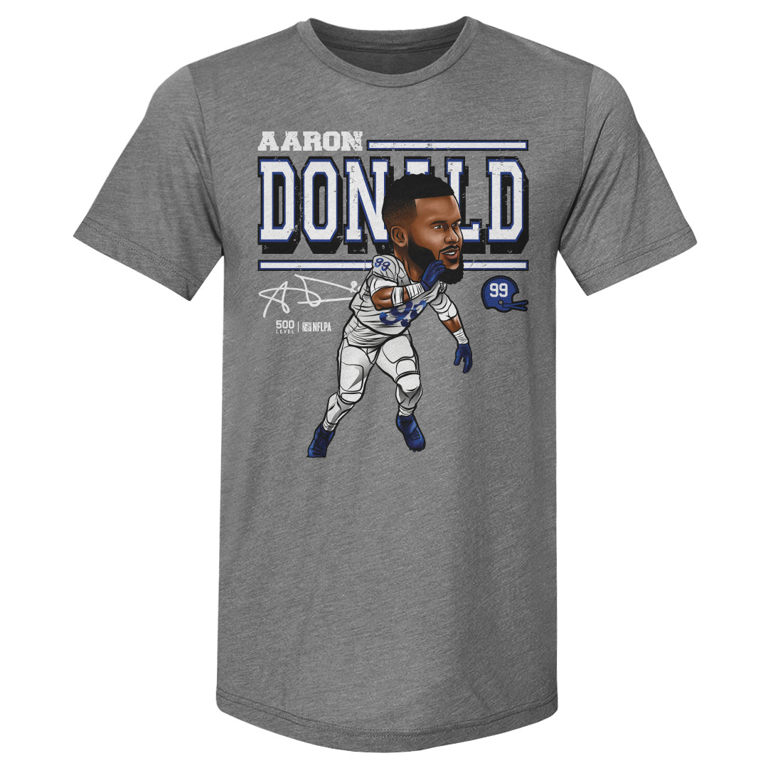 Aaron Donald Los Angeles R Cartoon WHT product image 1