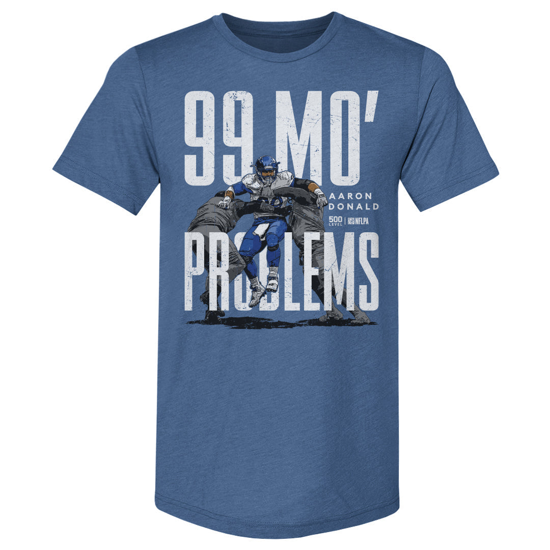 Aaron Donald Los Angeles R 99 Mo Problems WHT product image 2