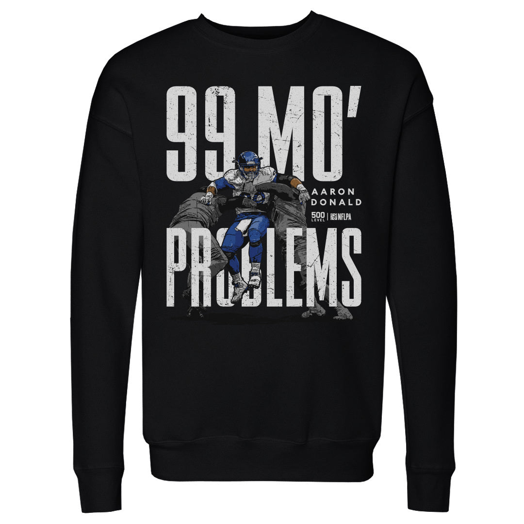 Aaron Donald Los Angeles R 99 Mo Problems WHT product image 1