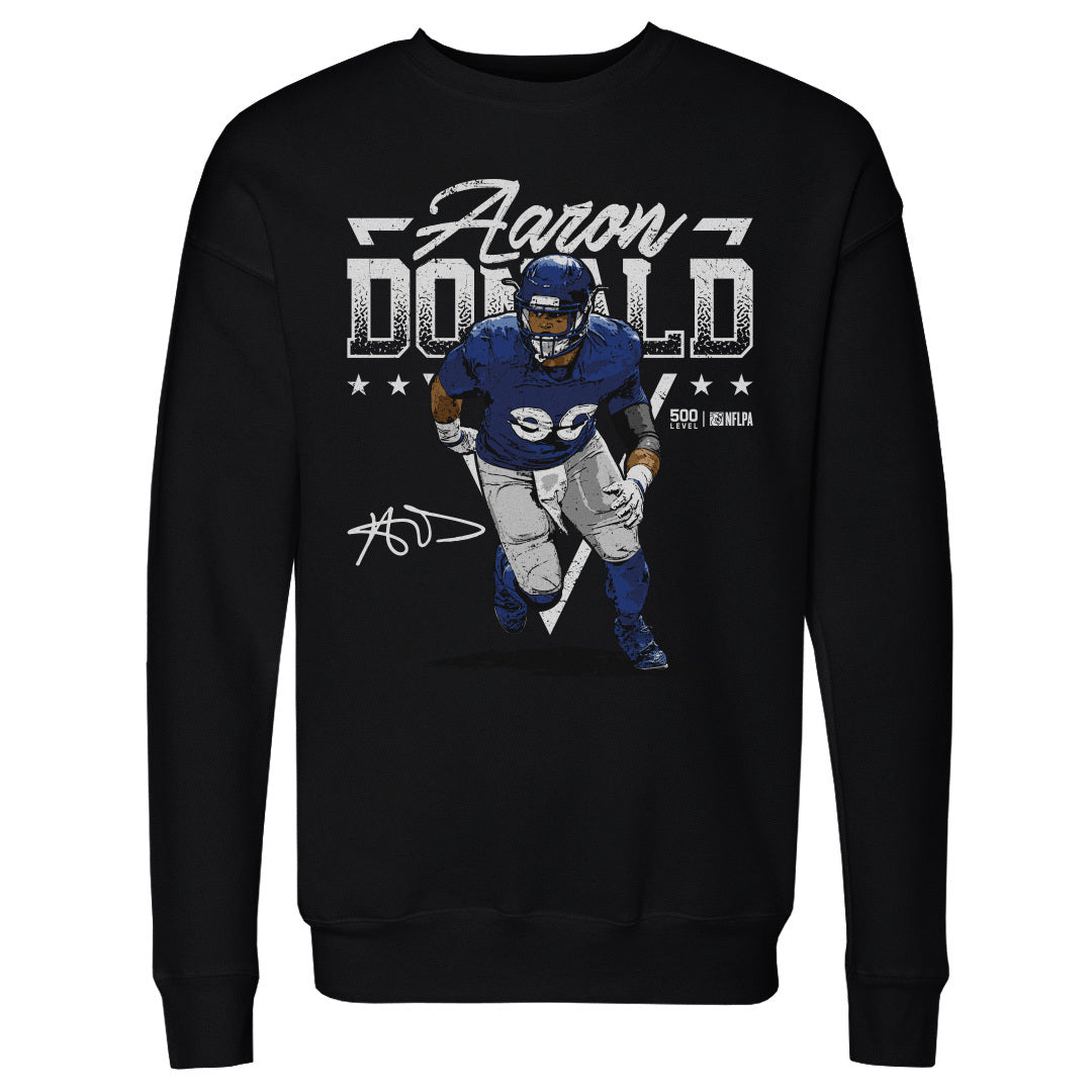 Aaron Donald Los Angeles R Triangle Name WHT product image 1