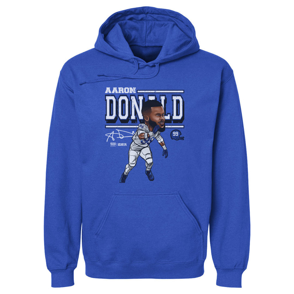 Aaron Donald Los Angeles R Cartoon WHT product image 1