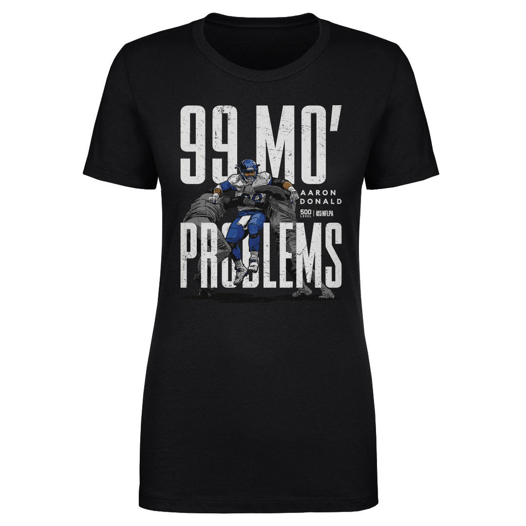Aaron Donald Los Angeles R 99 Mo Problems WHT product image 2