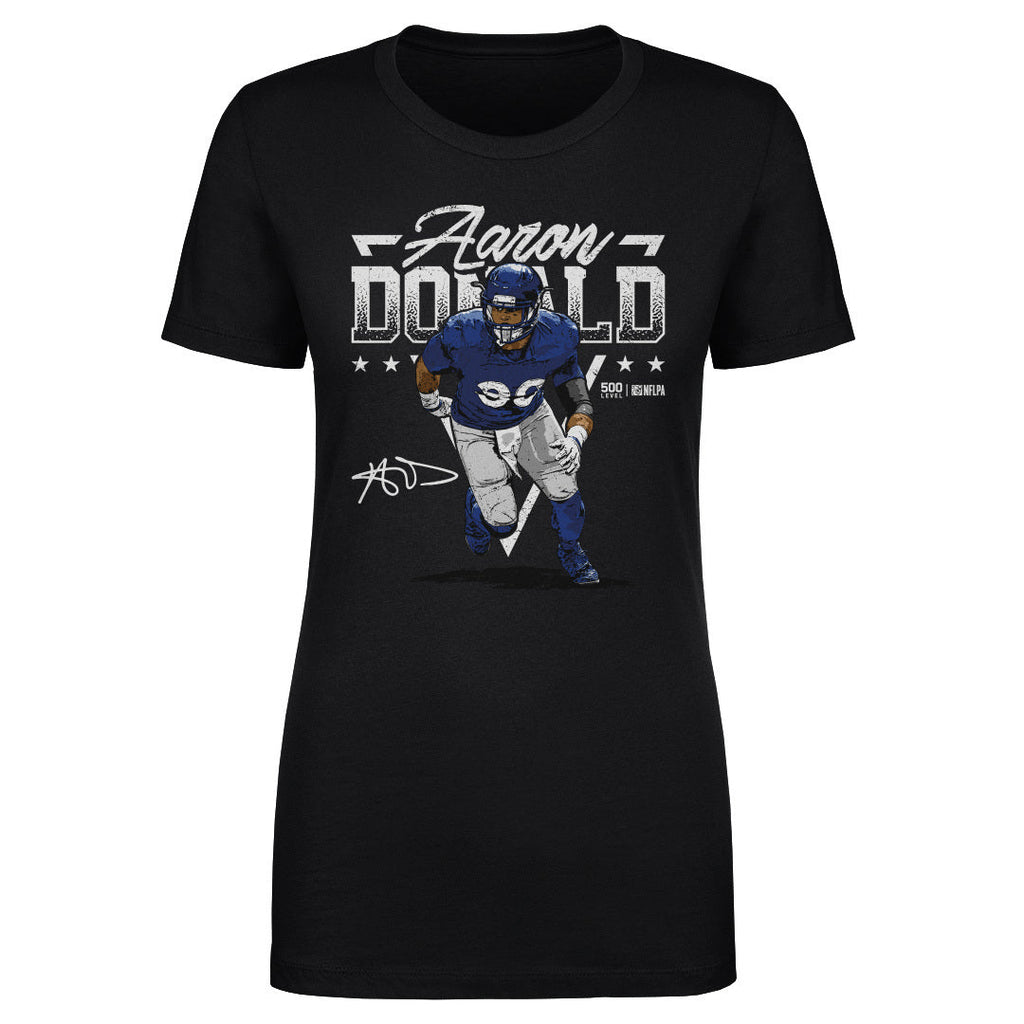 Aaron Donald Los Angeles R Triangle Name WHT product image 1