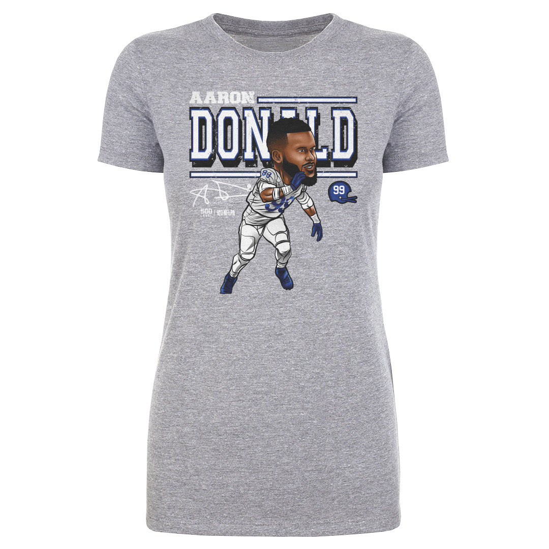 Aaron Donald Los Angeles R Cartoon WHT product image 1