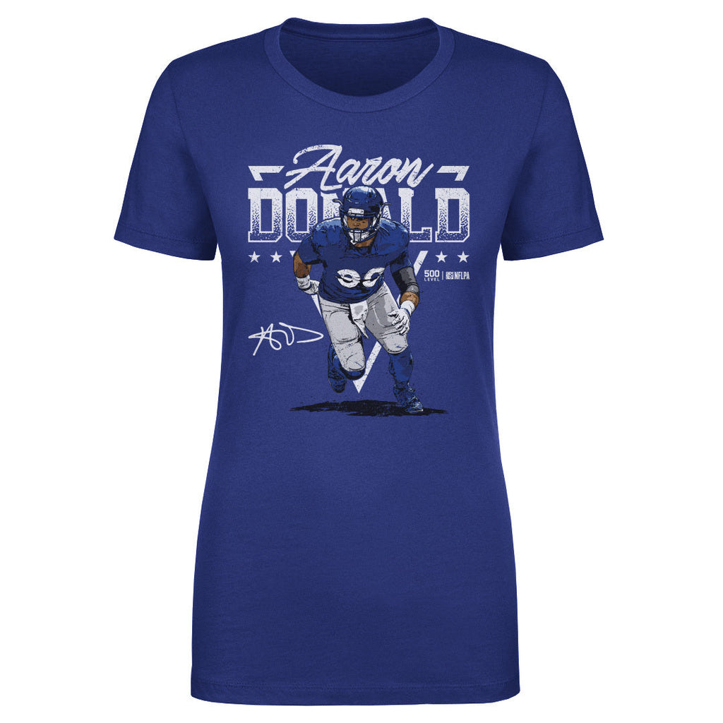 Aaron Donald Los Angeles R Triangle Name WHT product image 2