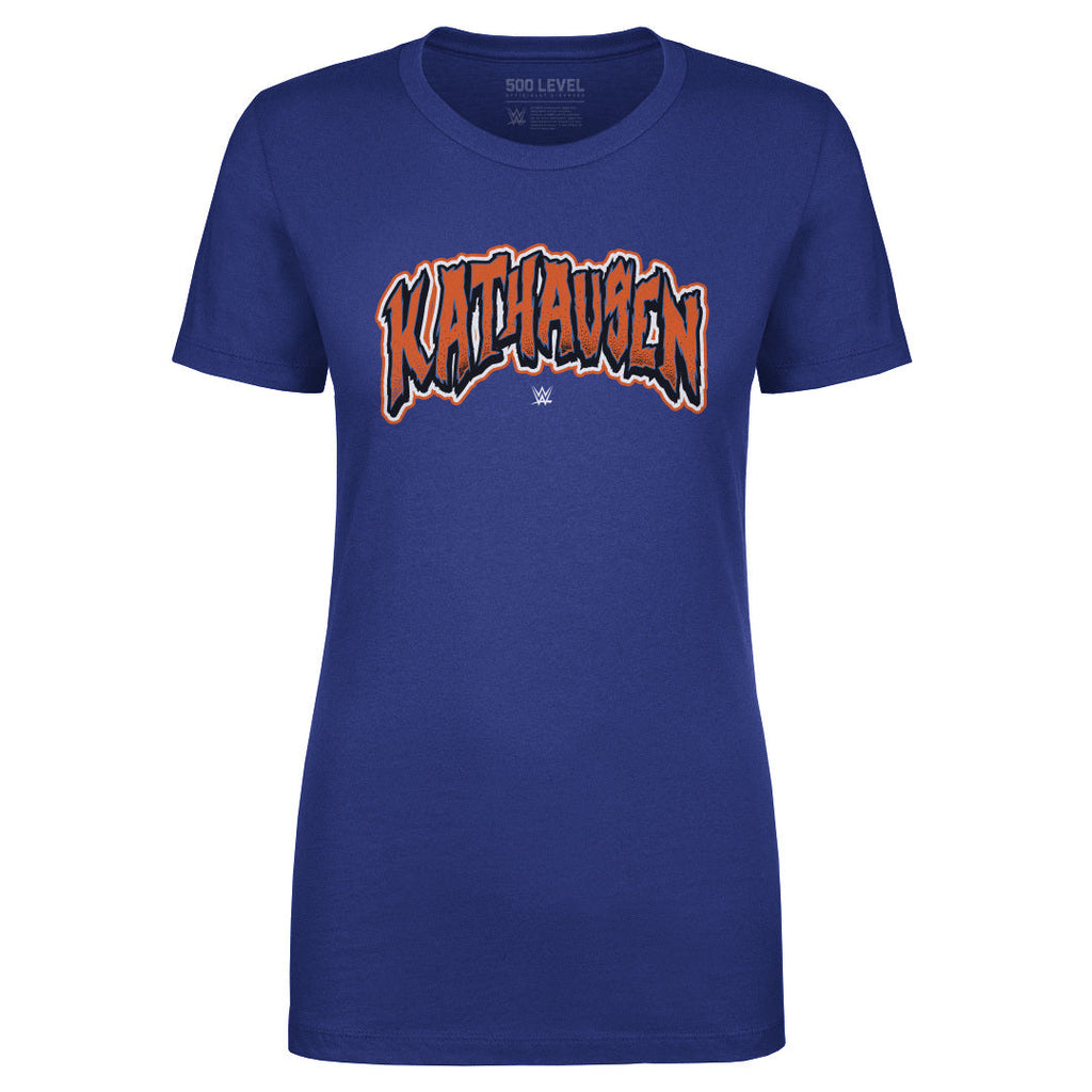 Karl-Anthony Towns WWE KATHausen Wordmark WHT product image 1