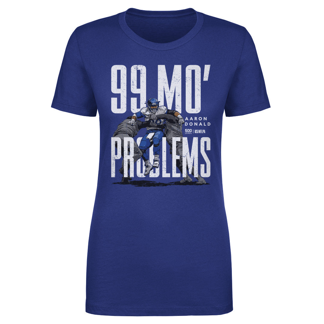 Aaron Donald Los Angeles R 99 Mo Problems WHT product image 1