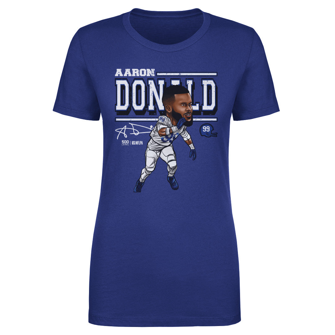 Aaron Donald Los Angeles R Cartoon WHT product image 2