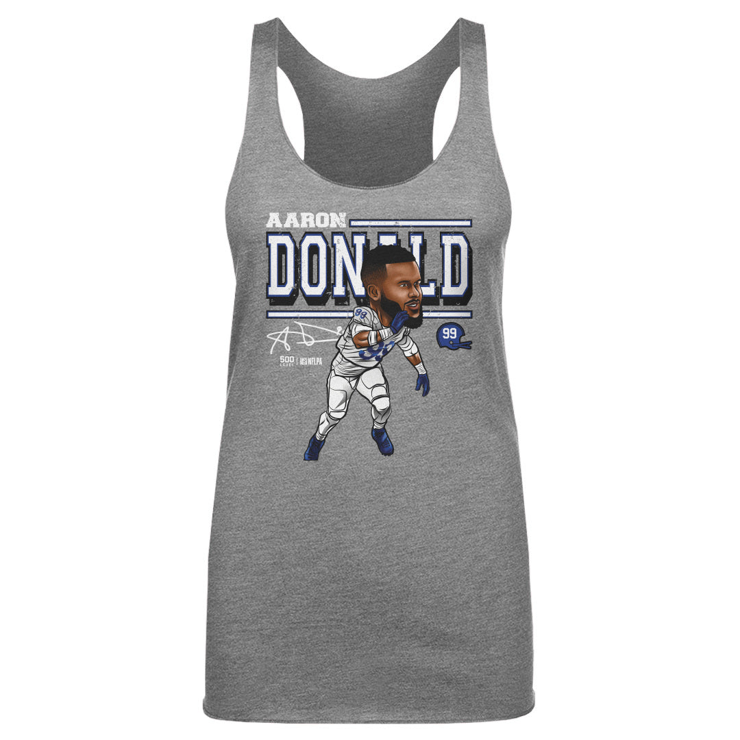Aaron Donald Los Angeles R Cartoon WHT