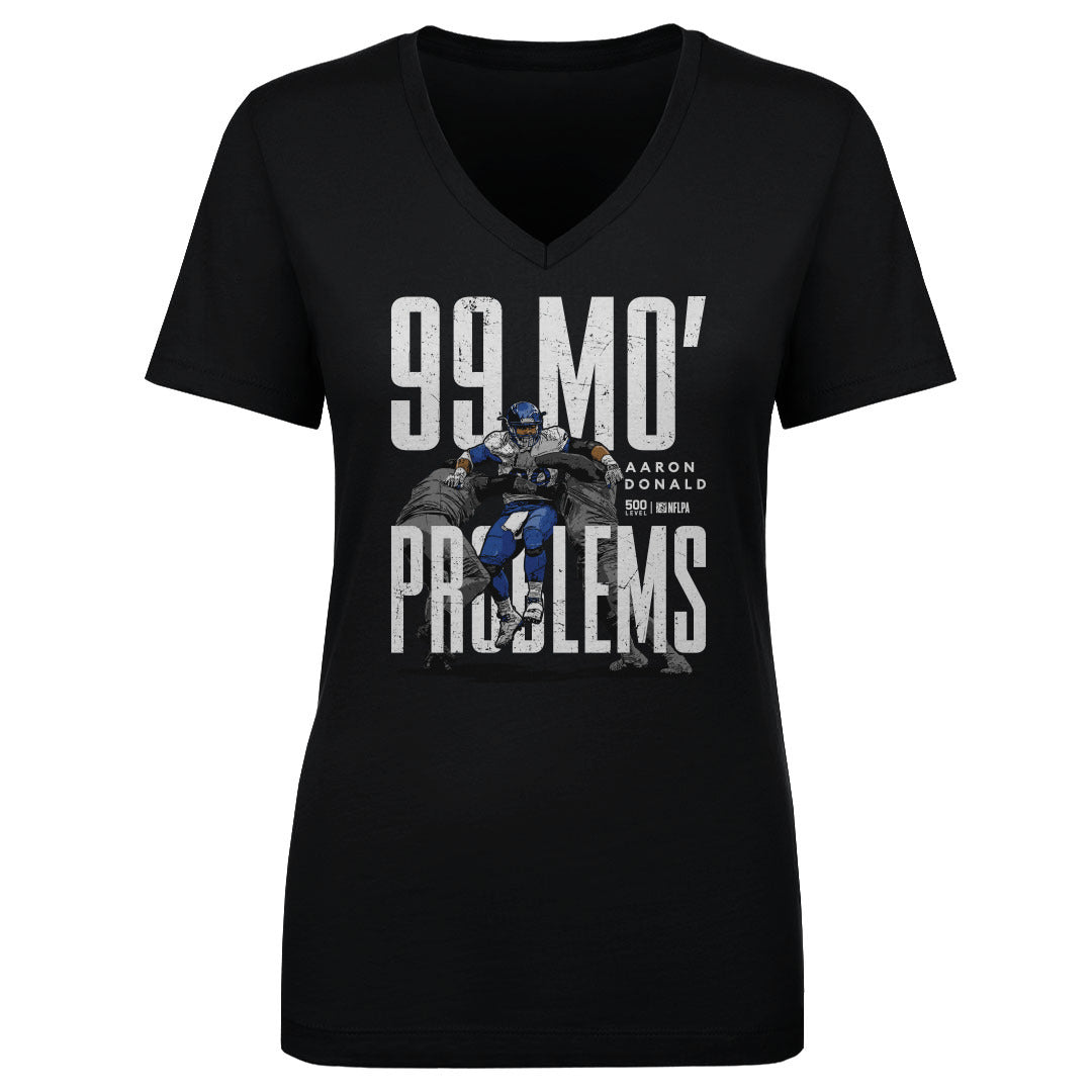 Aaron Donald Los Angeles R 99 Mo Problems WHT product image 2