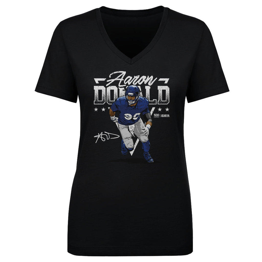 Aaron Donald Los Angeles R Triangle Name WHT product image 2