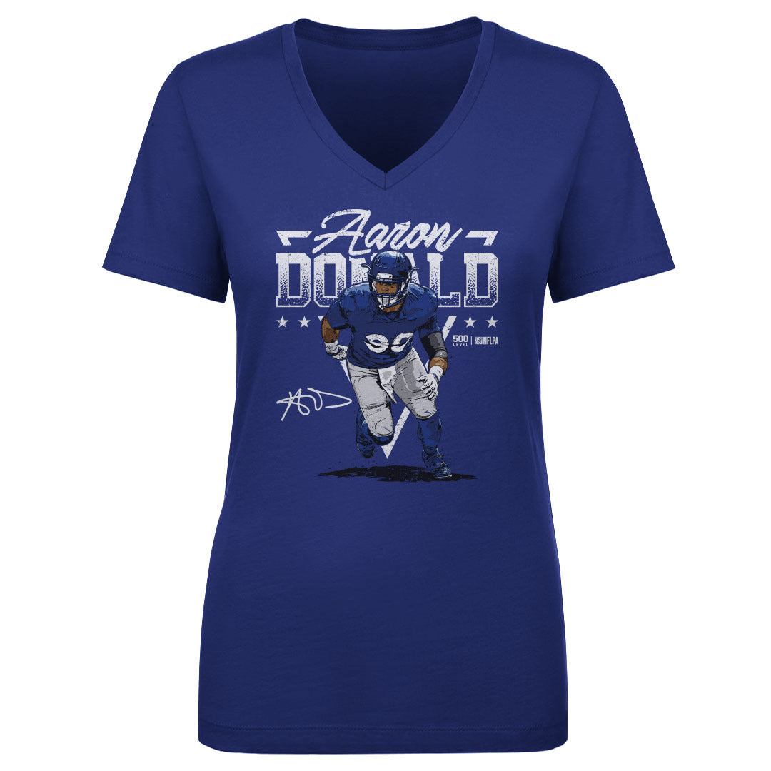 Aaron Donald Los Angeles R Triangle Name WHT product image 1