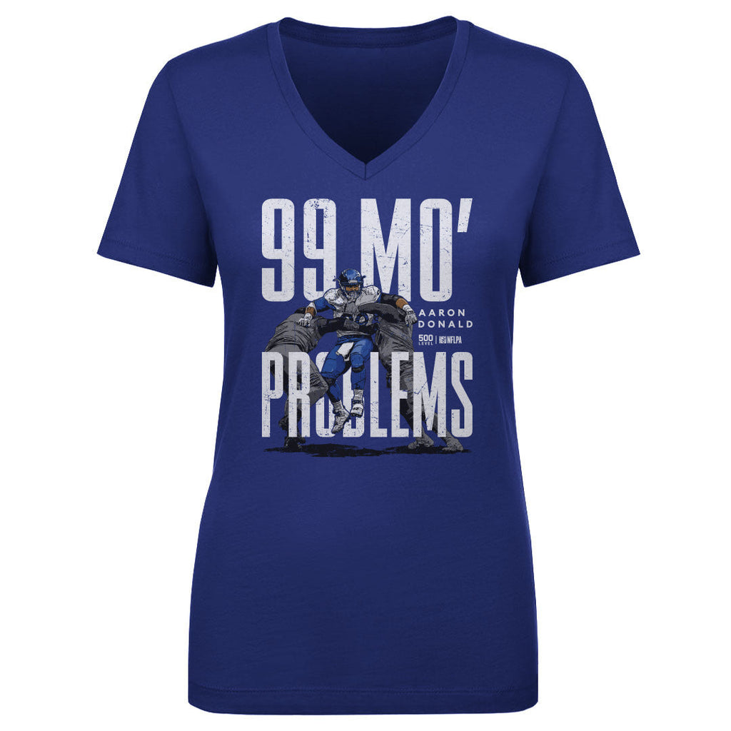 Aaron Donald Los Angeles R 99 Mo Problems WHT product image 1