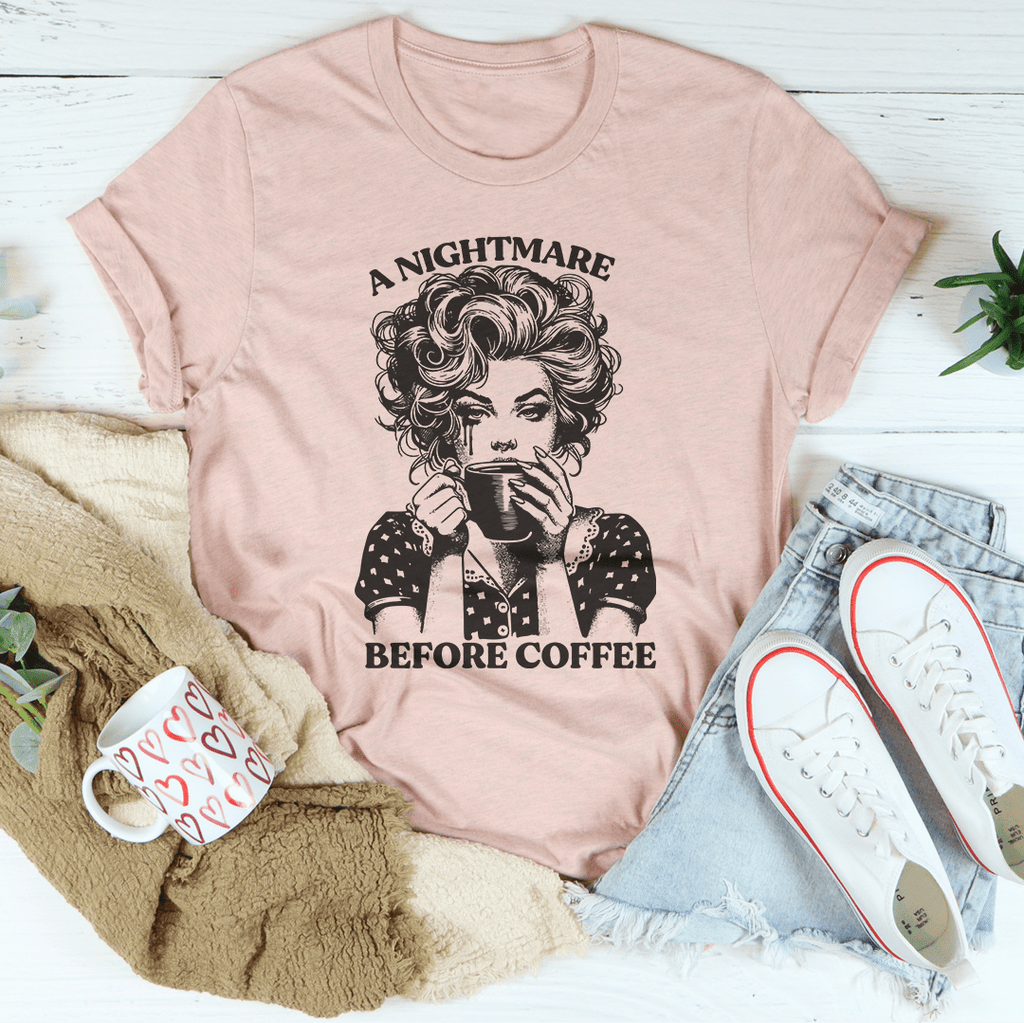A Nightmare Before Coffee Tee product image 1