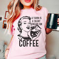 A Yawn Is A Silent Scream For Coffee Tee product image 1