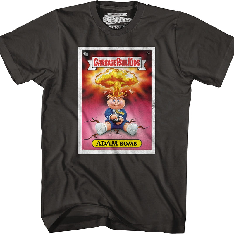 Adam Bomb Garbage Pail Kids T-Shirt product image 1