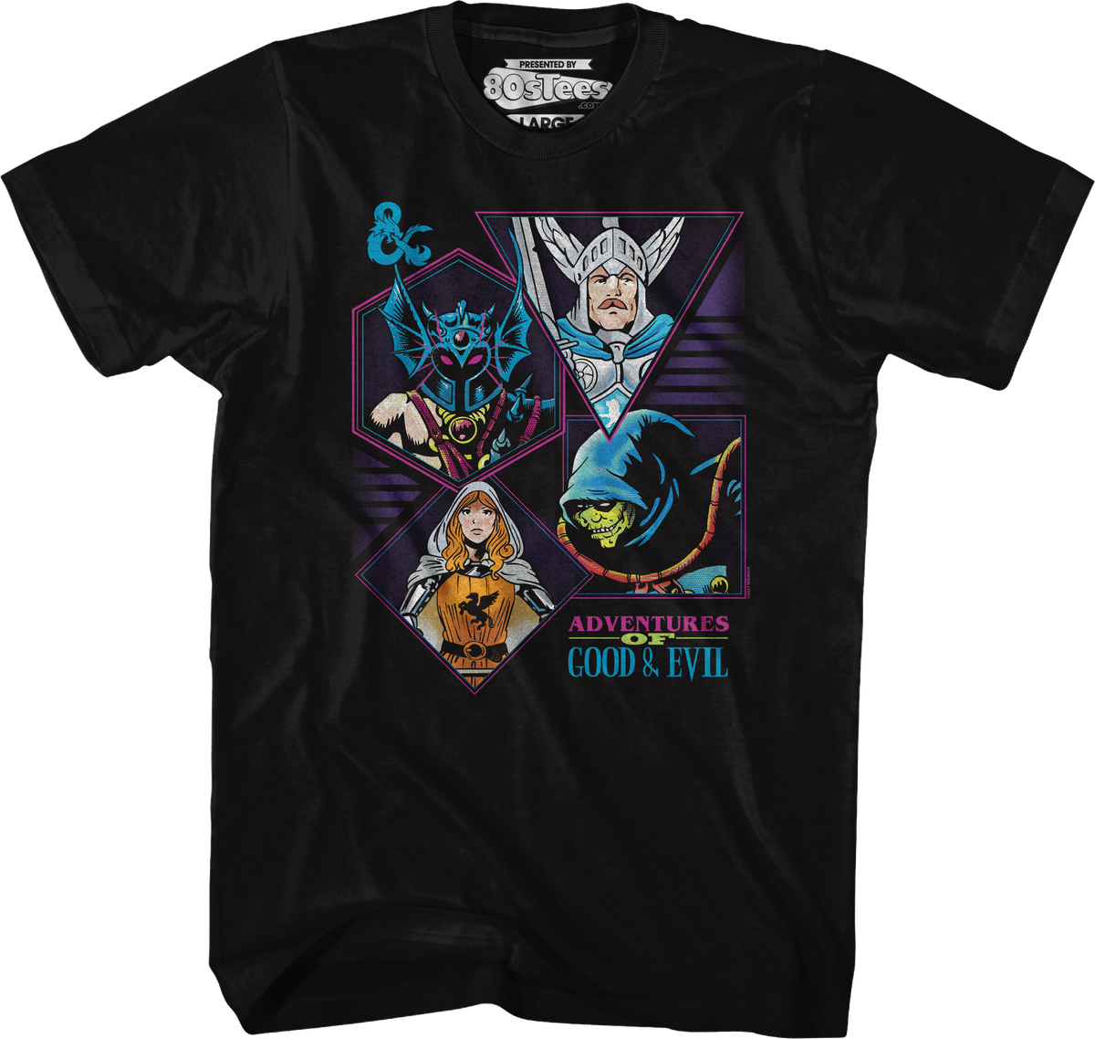 Adventures Of Good & Evil Dungeons & Dragons T-Shirt product image 1