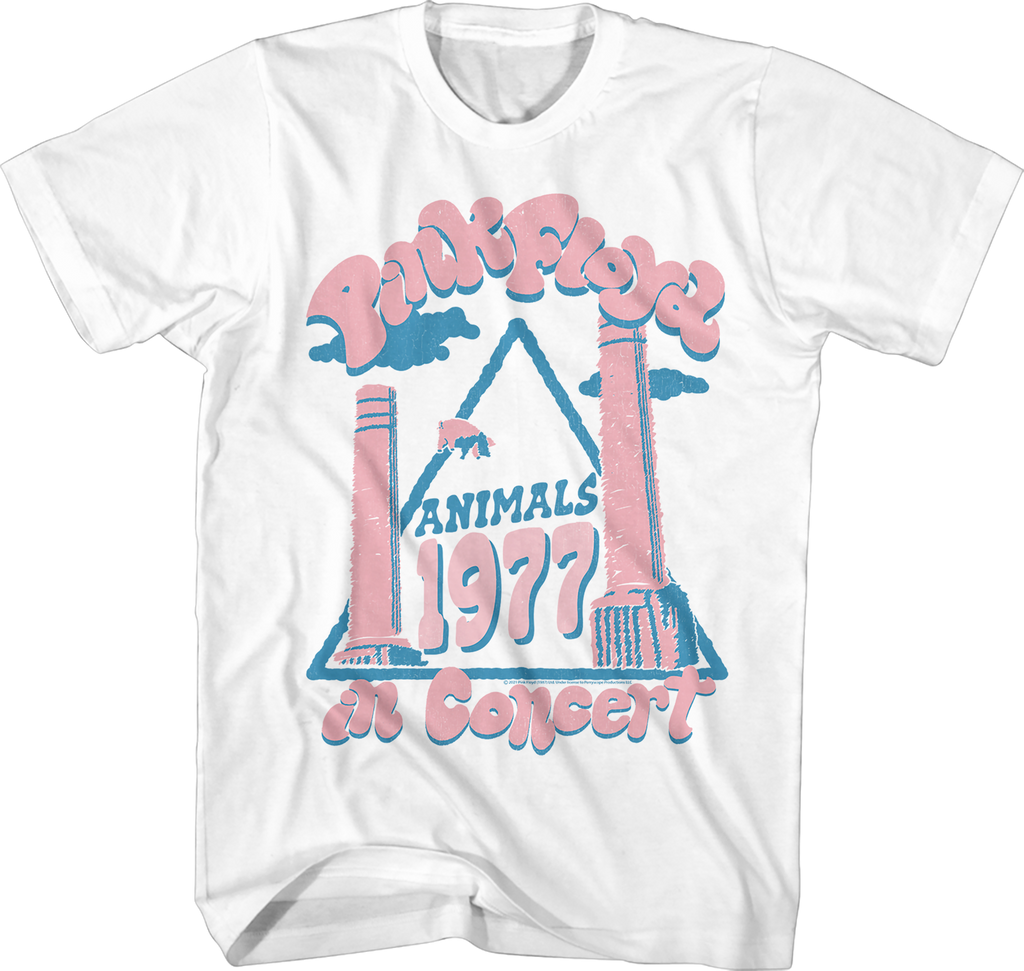 Animals Concert Pink Floyd T-Shirt product image 1