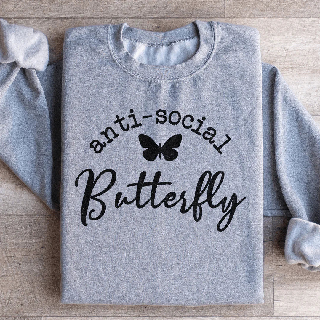 Anti Social Butterfly Sweatshirt product image 3