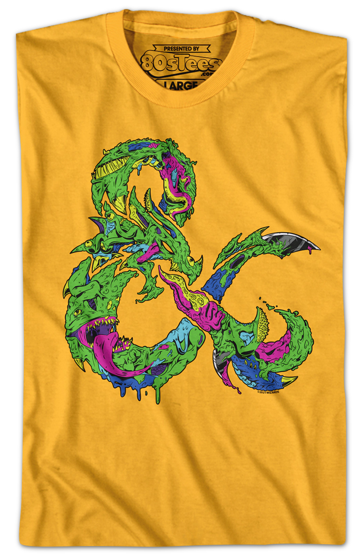Artistic Logo Dungeons & Dragons T-Shirt product image 2