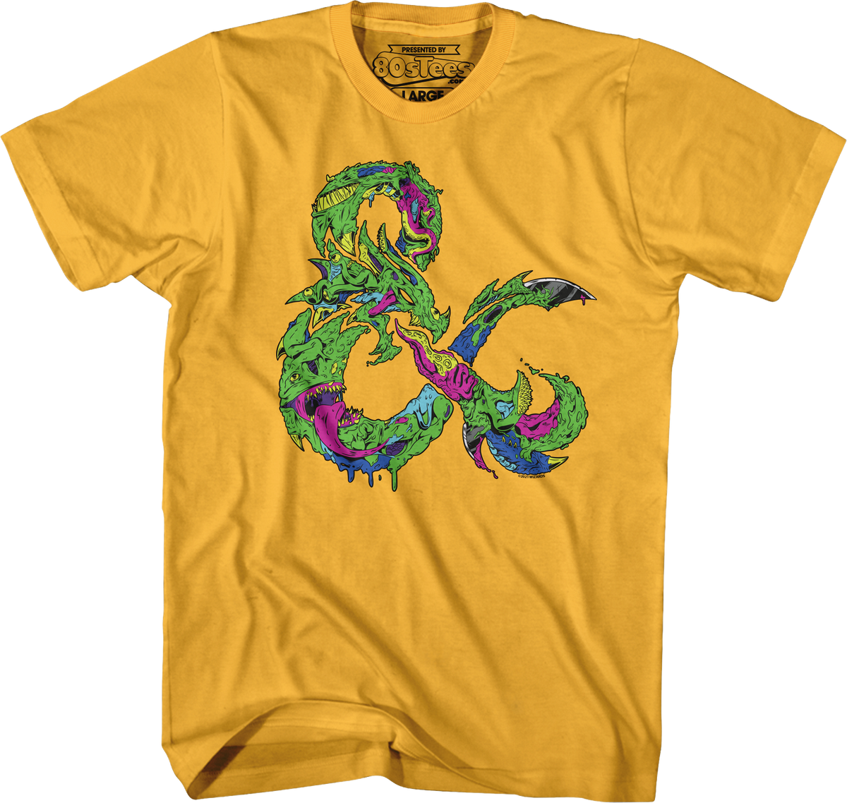 Artistic Logo Dungeons & Dragons T-Shirt product image 1
