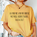 As For Me And My House We Will Serve Tacos Tee product image 1